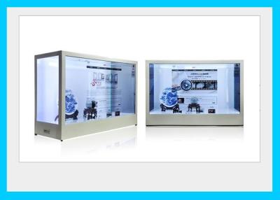 China Large Transparent Touch Screen Display , 1080P Transparent Display Case for sale