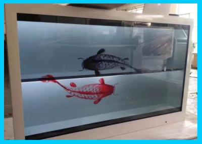 China 46 Inch Transparent See Through LCD Displays Showcase Touch Screen For Museum for sale