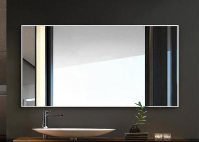 China 55 Inch Silver Bathroom Tv Mirror Waterproof IP68 High Resolution In Hotel for sale