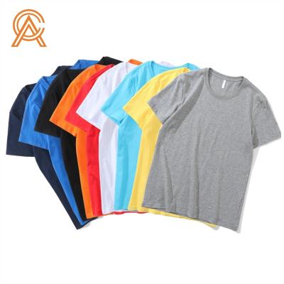 China Custom 100% sleeve printing shirt men's summer street cotton cheap anti-shrink cotton T-shirt short sleeve logo for sale