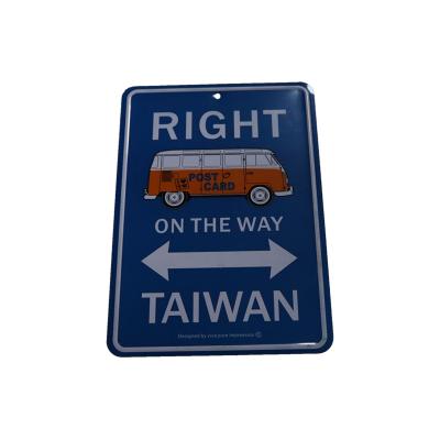 China China hot sale sublimation metal car custom embossed aluminum license plate for decor for sale