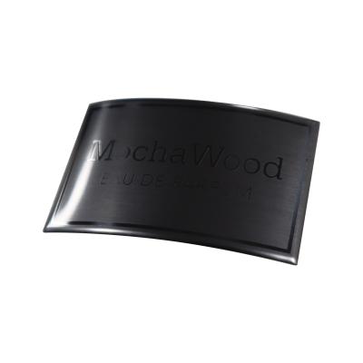 China China Best Seller Customized Size Engraved Metal Logo Tag Nameplate Aluminum Signs for sale