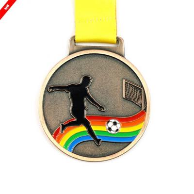 China Custom China Wholesale Price Medal Sports Medal With Ribbon for sale