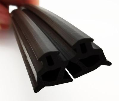 China Modern EPDM PVC Material T Channel Shower Floor Liquid Stopper Rubber Strip for sale