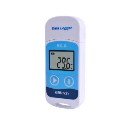 China USB Universal Warehouse Mini Temperature Recorder Machine Testing Thermometer Cold Recorder RC-5 for sale