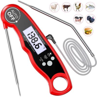 China Instant Read Kitchen Thermometers Digital Thermometer Ultra Waterproof Food Water Milk Thermometer for Outdoor BBQ and Cooking Kitchen for sale