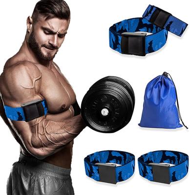 China Durable Adjustable Custom Logo Fitness Blood Flow Restriction Bands For Glutes for sale