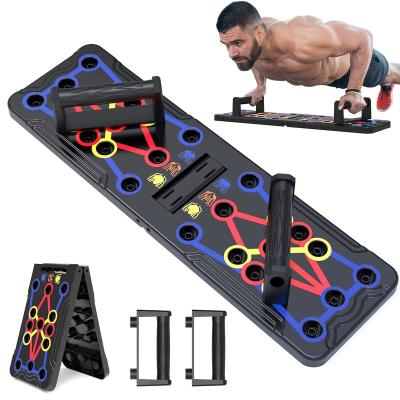 China Professional Home Indoor Exercise Homeworkout Equipment Pump Board Multifunctional Foldable 14 in 1 Raise Bar for sale