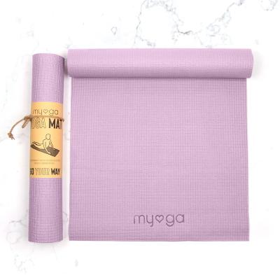 China 6P PVC Free 6P 4mm Free Non Slip Custom Exercise PVC Yoga Mat For Home Gym Fitness for sale