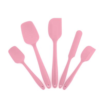 China Food Grade Silicone Cooking Utensils Stocked Heat Resistant Cookware Set for sale