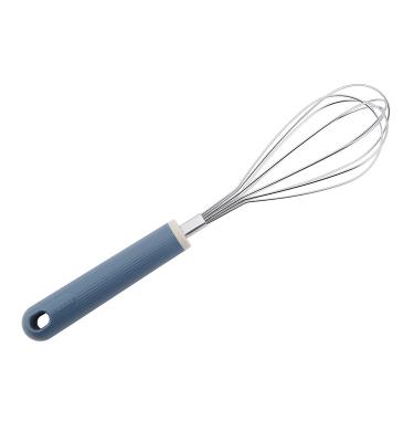 China Kitchen Accessories Stainless Steel Handheld Beater Milk Beater Hand Stocked Manual Egg Beater for sale