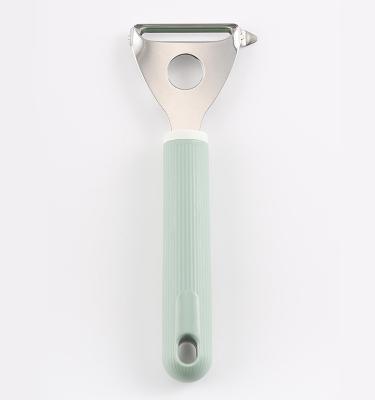 China Multifunctional Kitchenware Kitchenware PP Handle Handheld Apple Potato Fruit Vegetable Peeler for sale