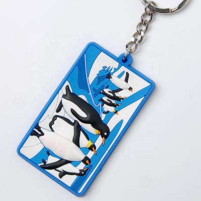 China Wholesale Cheap Cute Custom Silicone 3D Soft Keychain PVC Key Chain Custom Factory Eco-friendly Material for sale