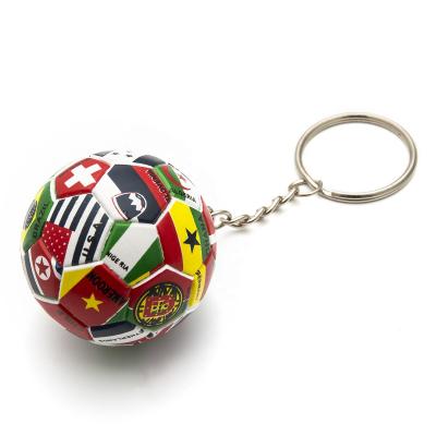 China Fashion Colorful Sports Ball Promotion Gift Customized Business Gift Key Chain for sale