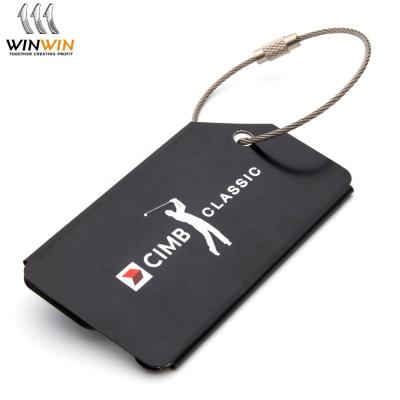 China Promotional Gifts / Business Gift Promotional Gift Metal Zinc Alloy Luggage Tag Customized Luggage Tag for sale