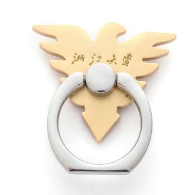 China 360 Degree Rotating Custom Logo 360 Degree Rotation Similar Triangle Finger Mobile Phone Zinc Alloy Ring for sale