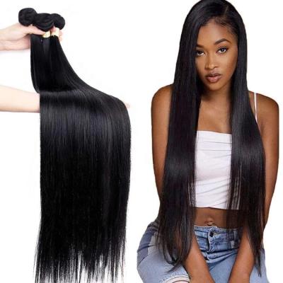 China Virgin Brazilian Indian Remy Lace Frontal Human Hair Bundles Set Wholesale Silky Straight Mink Straight With Closure for sale