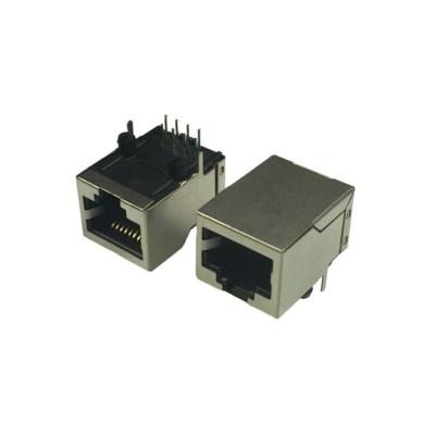 China EMS/lauter/Network/Monitoring equipment/medical RJ45 INPUT JACK SIDE CONNECTOR J012S-4 for sale