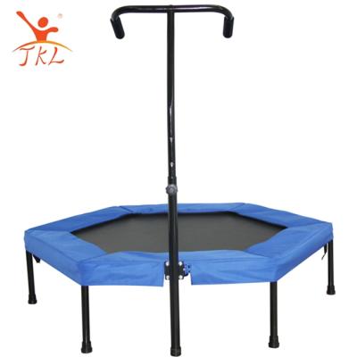 China Free Net Hot Sale Mini Trampoline Indoor Folding Trampoline Trampoline With Handle for sale