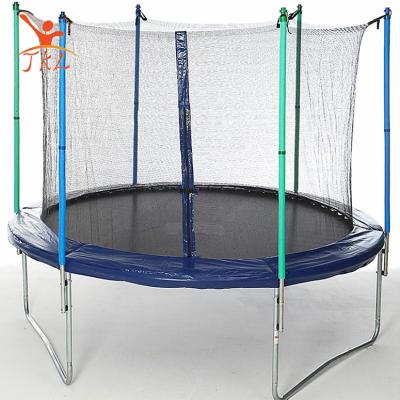 China 150KGS 10FT Large Trampoline Round Trampoline With 1.8m Safety Net for sale