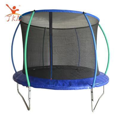 China cheap 8ft trampoline tent kids round jumping trampoline for sale 8FT for sale