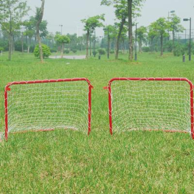 China Mini Twin Soccer Goal Outdoor Exercising Portable Soccer Training Set For Kids for sale