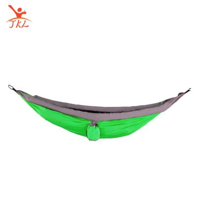 China Quick Dry / Lightweight /Portable Double Person Hammock With Mosquito Net Parachute Cloth Double Hammock Tent for sale