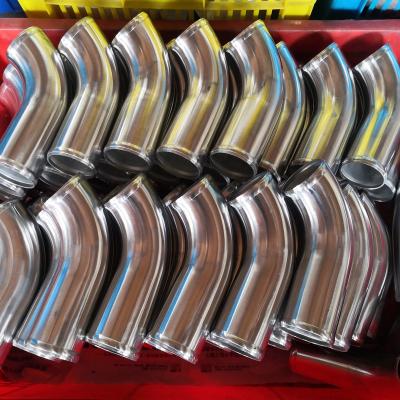 China High quality modified universal aluminum/silicone vehicle air intake duct for sale