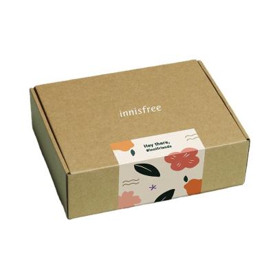 China Handmade Custom Mailing Mailer Corrugated Recycled Paper Boxes Cardboard for sale