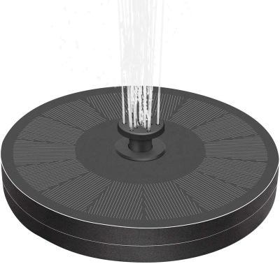 China Eclectic Upgraded 3W Solar Fountain Pump with Battery Holder Outdoor Floating Water Fountain Solar Powered Pump for Bird Bath Garden Pond for sale