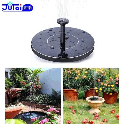 China Novelty Solar Fountain, Solar Panel Powered Water Pump Kit, Outdoor Watering Bird Bath Fountain Pump 1.4W Submersible Pump For Pond for sale