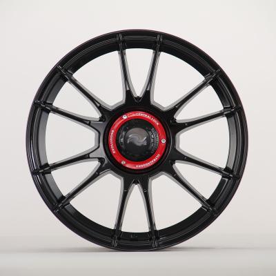 China Aluminum WHEELSHOME 321 OZ Design 5-100 18inch Gloss Black Ready To ship Cast Wheels for sale