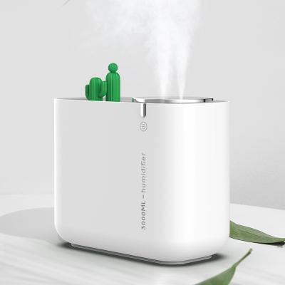 China Low MOQ Diffuser Comfortable Living Humidifier 3L Industrial Luftbefeuchter Youthful Home Humidifier for sale