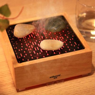 China Smell Comfortable 2021 New Arrival Design Spa Aroma Diffuser Stone Special Humidifier Ultrasonic Mist Generator Mist Aromatherapy for sale