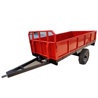 China Farm Farm Dump Trailer Small Tractor Trailer For Farm Equipment for sale