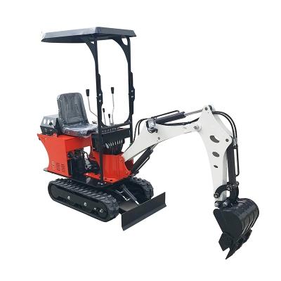 China Haipei Farm Equipment Construction\Agriculture 1 Ton Hydraulic Crawler Mini Agricultural Excavator With For Garden Farmland for sale