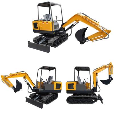 China Haipei Farm Hydraulic Excavator 1.8t Mini Excavator Micro Excavator For Construction \ Farming Agricultural Equipment Sale for sale