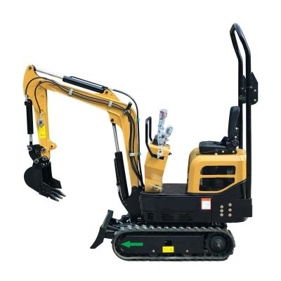 China Construction\Agriculture Mini Excavator Ripper Mini Excavator With Steel Track 1.5 Ton Digging Machine For Farm for sale