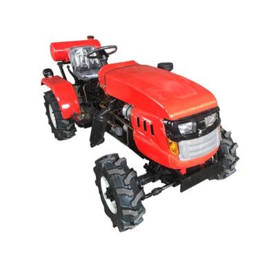 China Haipei Mini Tractors Farming Equipment Agricultural 60hp Agriculture Tractors With Sunshade for sale