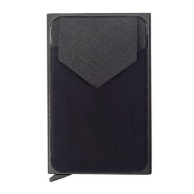 China RFID Blocking Protects Hot Selling Noise Up Card Wallet RFID Blocking Metal Wallets With Money Pocket Credit Slim Minimalist Cards Case For Men for sale