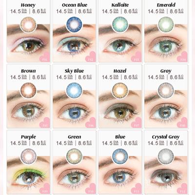 China HEMA+NVP Wholesale Private Label Color Brand Customized Contact Lens for sale