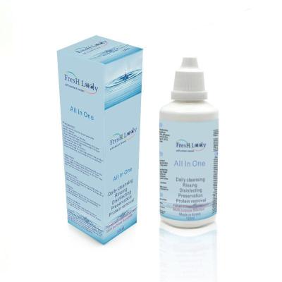 China Contact Lenses Solution Volume 60ml 120ml 360ml Customize Package Available Solution for sale