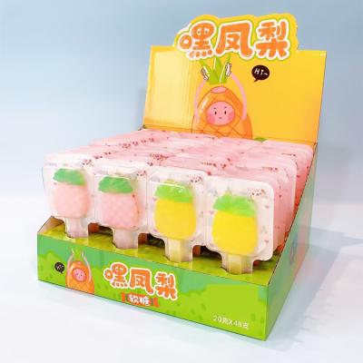 China Normal fruits hand decorated jelly lollipops for sale