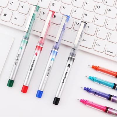 China Office & Metal Rollerball Pen Heavy Luxury Logo Customized School Pen Refill Ink Fine Tip for sale