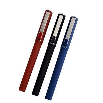 China Hot Selling Normal Size Plastic Quality Promotional Logo 0.7mm Custom Tip Ballpen for sale