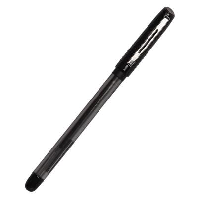 China Ballpoint Pens High Quality Black Ballpoint Pen Features 1.0mm Black Oil Gel Pen for sale