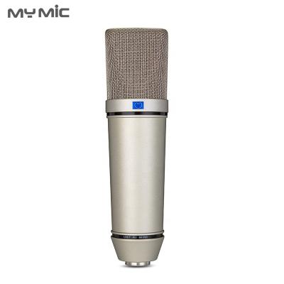 China Perfect Sound MY Professional U87 Condenser Diaphragm Microphone Studio MIC Model New Great For Vocal Recording for sale