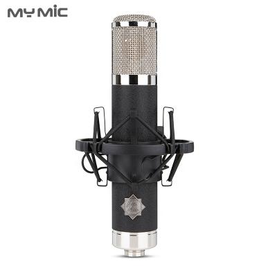 China Perfect Sound MY Professional AK47 Capsule Condenser Large MIC New Arrival MIC 34mm Diaphragm Studio Microphone For Vocal Recording Singing for sale