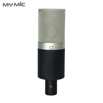 China Metal Construction MY MIC M7 Large Studio Diaphragm Microphone Professional Recording Condenser Microphone For Computer YouTube Singing Podcasting for sale