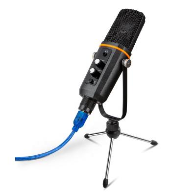 China Perfect Sound MY MIC BM100U Reverb Condenser USB Microphone Studio with Stand for Gaming Computer Podcast for sale